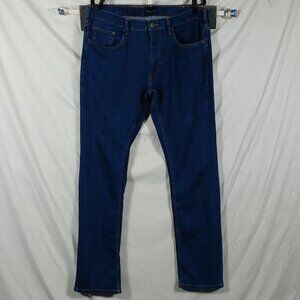 Jachs New York Women's Dark Blue Skinny Western Style Jeans Plus Size W38/L34